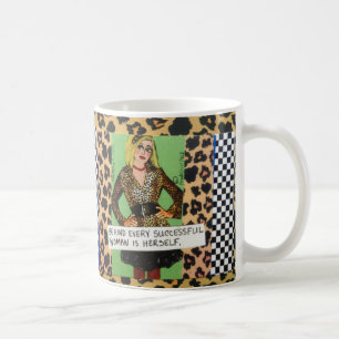 TAZA DE CAFÉ CADA MUJER ACERTADA ES ELLA MISMA DE MUG-BEHIND