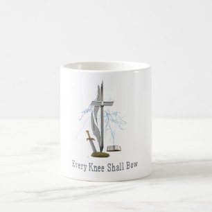 Taza De Café Cada rodilla se doblegará