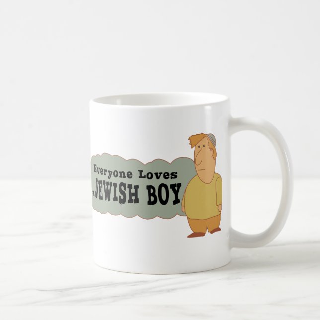 Taza De Café Cada uno ama a un muchacho judío (Derecha)
