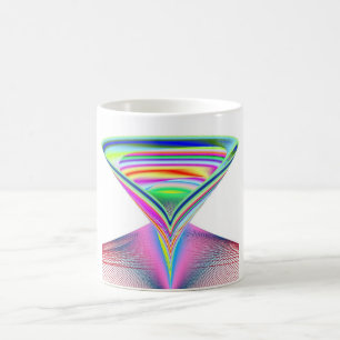 Taza De Café Cadáver Lluvia de Colores del Alien Decapitado