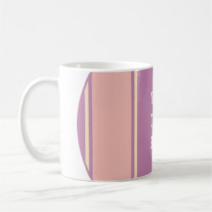 Taza De Café CADENAS DEPORTIVAS - Amarillo violeta Pastel + tu 