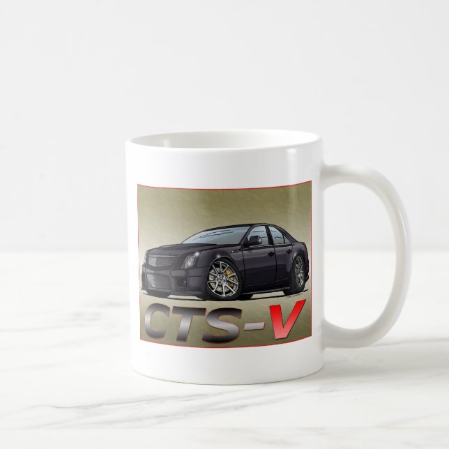 Taza De Café Cadillac CTS_V (Derecha)
