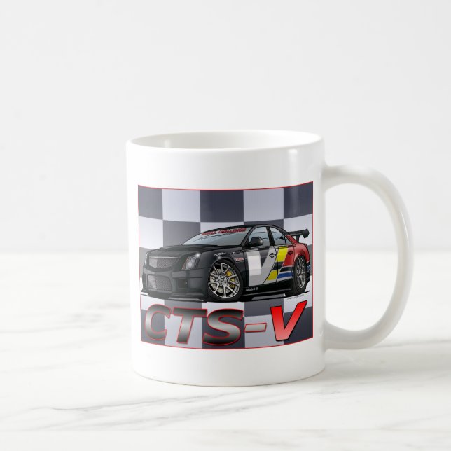 Taza De Café Cadillac CTS_V (Derecha)