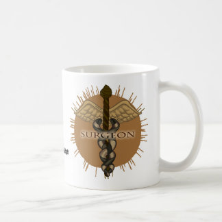 Taza De Café Caduceo de cirujano