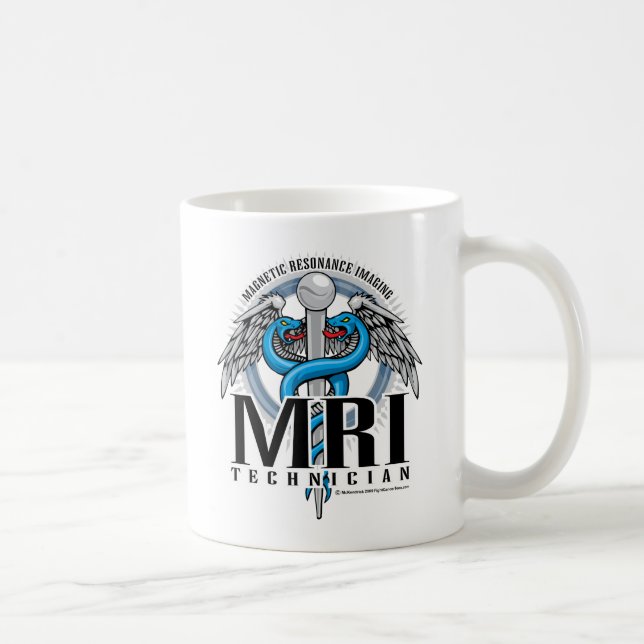 Taza De Café Caduceo de la tecnología de MRI (Derecha)