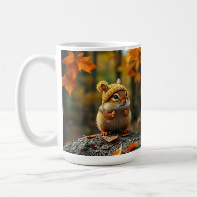 Taza De Café Cae Chipmunk Coffee Mug (Izquierda)