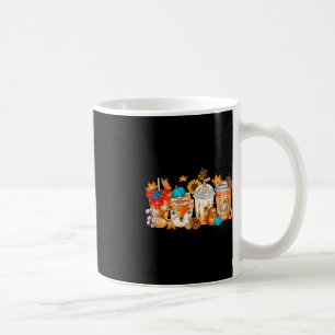 Taza De Café Cae de lata de especias de calabaza café acogedor