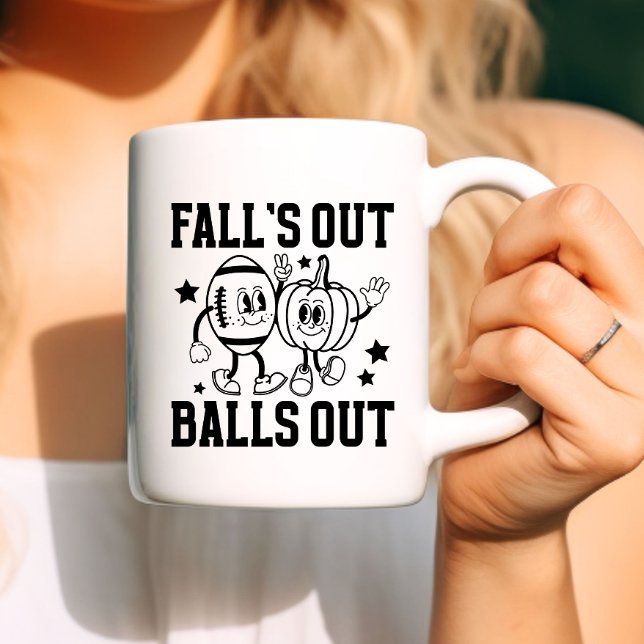 Taza De Café Cae las pelotas afuera (Subido por el creador)