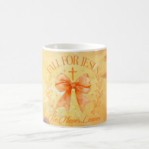 TAZA DE CAFÉ CAE POR JESÚS QUE NUNCA VIVE