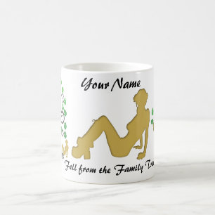 Taza De Café Caer del árbol familiar