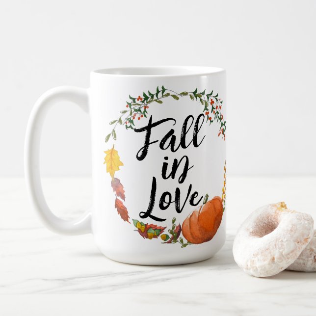 Taza De Café Caer Enamorada (Con donut)
