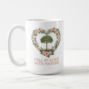 Taza De Café Caer enamorada de la naturaleza