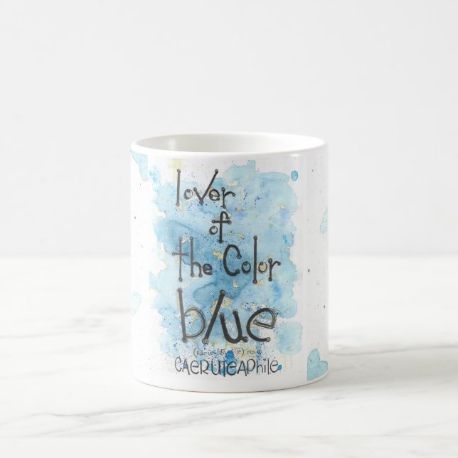Taza De Café Caeruleáfilo (Centro)