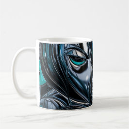 Taza De Café Café Abstracto Cibernético