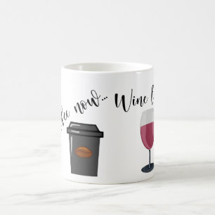 Taza De Café Café ahora vino después