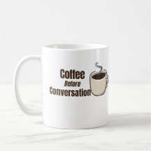 Café Antes de Conversación Chiste de Café Divertid