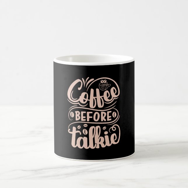 Taza De Café Café antes de hablar (Centro)