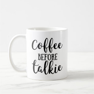 Taza De Café Café antes de la película hablada