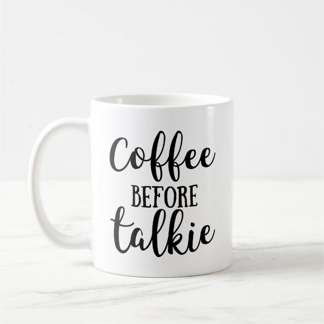 Taza De Café Café antes de la película hablada (Izquierda)