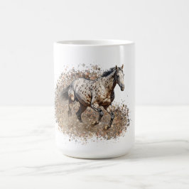 Taza De Café Café Appaloosa americano para caballos Mug