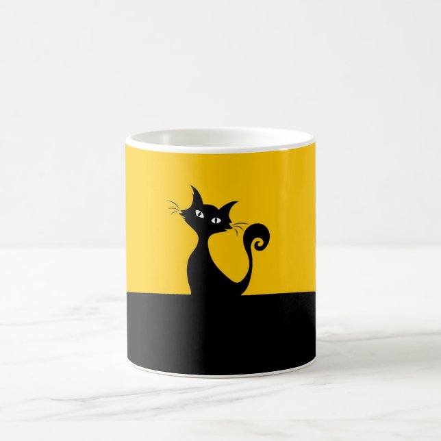 Taza De Café Café artístico para gato Guay Tea Mug (Centro)