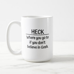 Taza De Café Café ateo. Caramba, a dónde vas cuando