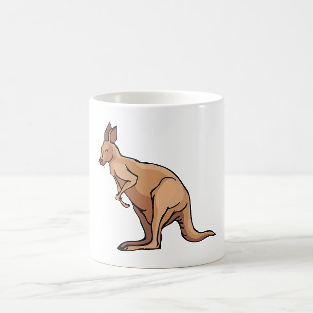 Taza De Café Café australiano canguro para vida salvaje Mug (Subido por el creador)