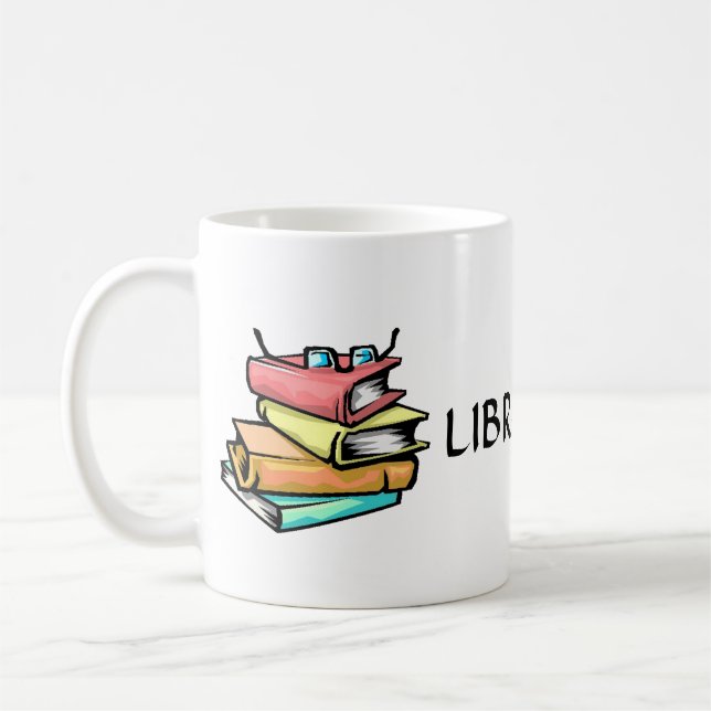 Taza De Café Café bibliotecario (Izquierda)