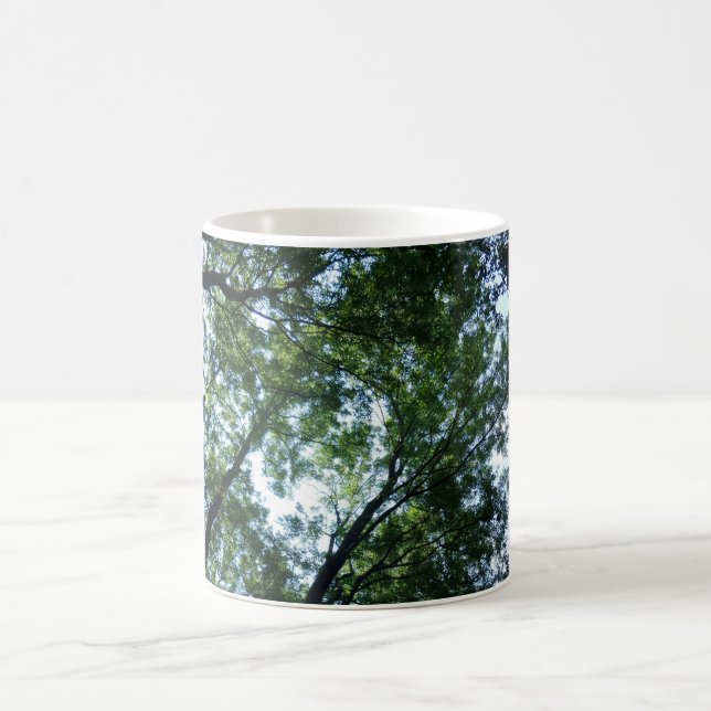 Taza De Café Café blanco forestal Mug (Centro)