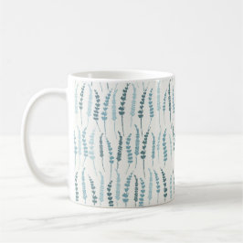 Taza De Café Café botánico azul para granjas