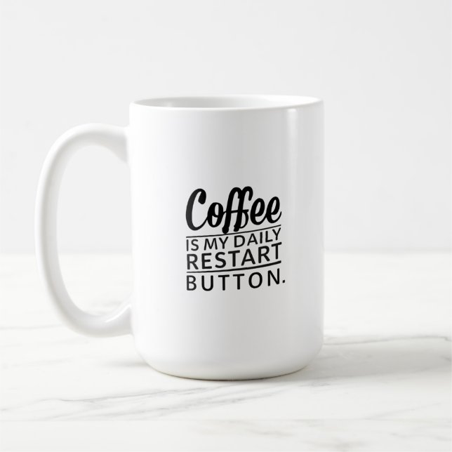 Taza De Café Café: botón de reinicio diario de My Daily (Izquierda)