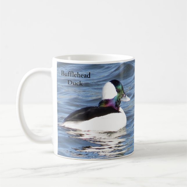 Taza De Café Café Bufflehead Mug II de BirdingCollectibles (Izquierda)