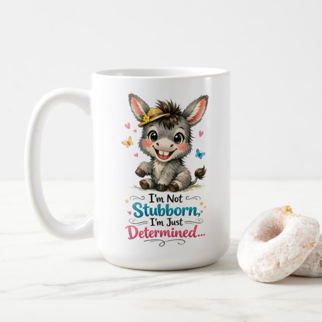 Taza De Café Café Burro (Con donut)