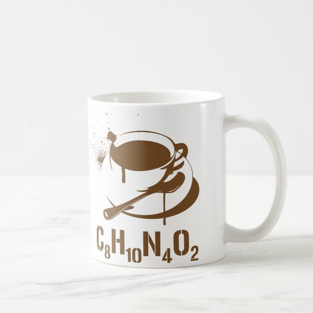 Taza De Café Café C8H10N4O2 (Derecha)
