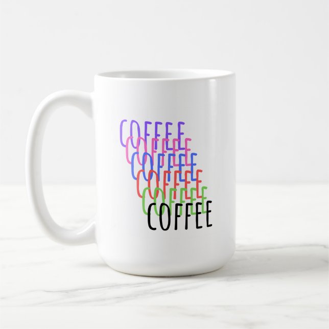 Taza De Café Café, café, café, café, café, café (Izquierda)
