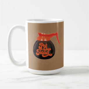 Taza De Café (Café) Café de la cabeza de la maceta