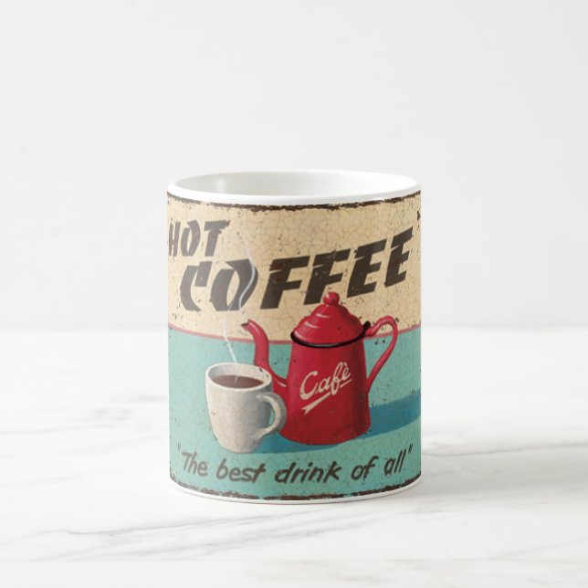 Taza De Café Café caliente (Centro)