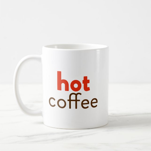 Taza De Café Café caliente (Izquierda)