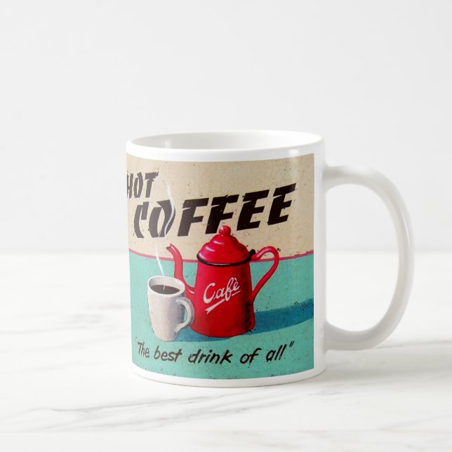 Taza De Café Café caliente (Derecha)