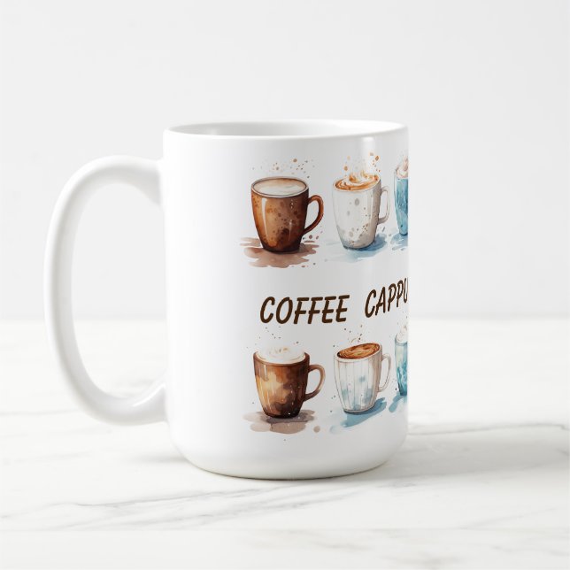 Taza De Café Café capuchino café latte (Izquierda)