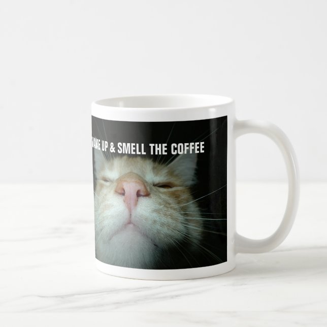 Taza De Café Café Cat Mug (Derecha)