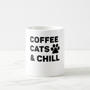 Taza De Café Café Cats & Chill