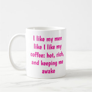 Taza De Café Café cerámico caliente, rico y amplio despierto