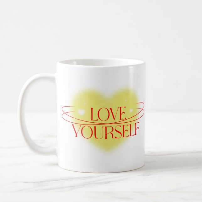 Taza De Café Café cerámico de motivación (Izquierda)