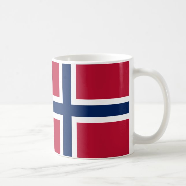 Taza De Café Café cerámico del Patrimonio Noruego (Derecha)
