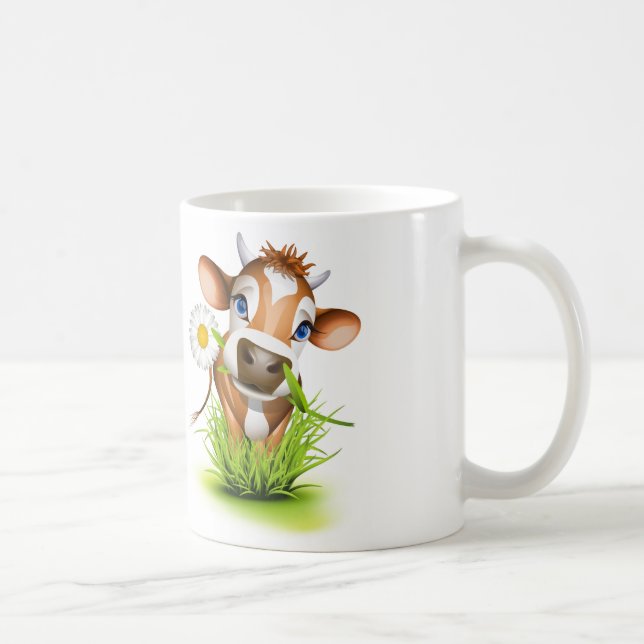 Taza De Café Café cerámico Mug-Cow (Derecha)