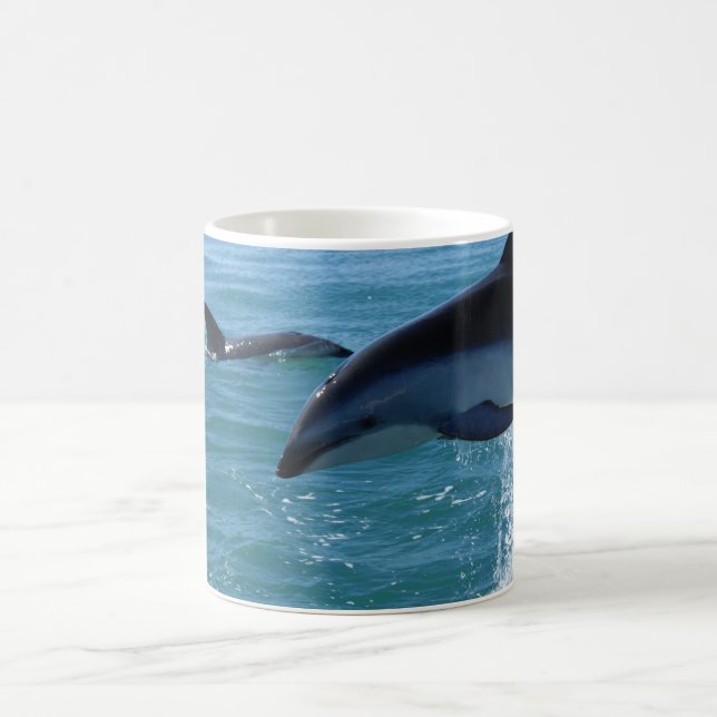 Taza De Café Café cerámico Mug-Dolphins (Centro)