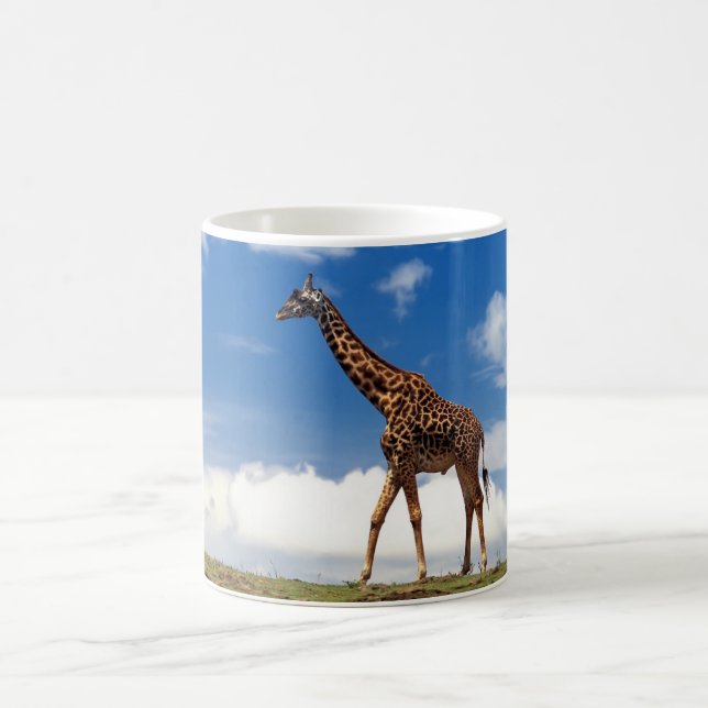 Taza De Café Café cerámico Mug-Giraffe (Centro)