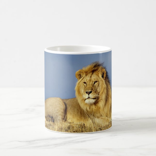Taza De Café Café cerámico Mug-Lion (Centro)