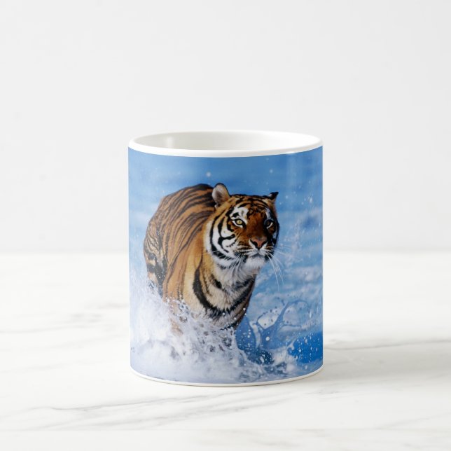 Taza De Café Café cerámico Mug-Tiger (Centro)